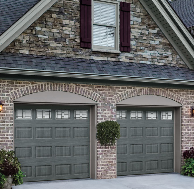 Garage Kings replaced old doors with higher-quality doors that matched the overall look and feel of the home